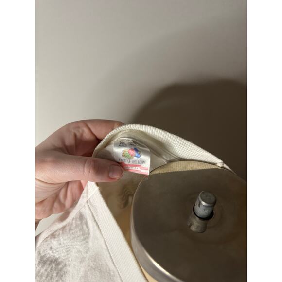 Vintage Fruit Of The Loom Mario Andretti Arrivederci Racing 1994 White Size XL - Picture 3 of 4